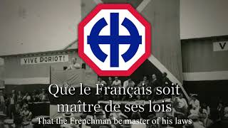 quotLibèretoi Francequot  Anthem of The French Popular Party [upl. by Arde]