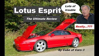 Lotus Esprit  Ultimate Review Is Jeremy Clarkson on Top Gear right [upl. by Dduj300]