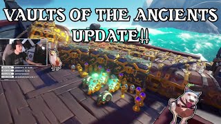 NEW SEA OF THIEVES UPDATE Vaults of the Ancients [upl. by Sergeant]