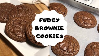 Best Fudgy Brownie Cookies  Easy Recipe [upl. by Ij408]