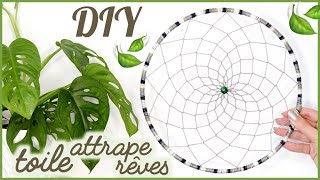 🕸️ DIY ATTRAPE REVE comment faire la toile dreamcatcher [upl. by Nichols]