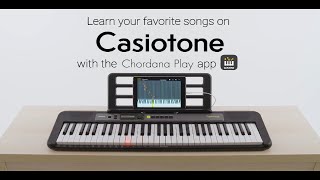 Chordana Play app Tutorial Video  CASIO [upl. by Dumas664]