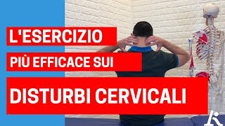 Il più efficace ESERCIZIO per i DISTURBI CERVICALI [upl. by Ignatius]