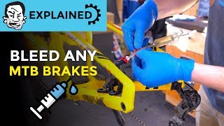 How to bleed MTB brakes [upl. by Asseniv57]