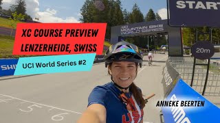 XC World Series Lenzerheide  Course Preview [upl. by Fermin828]