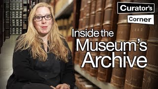 Behind the scenes in the Museums archive I Curators Corner S3 Ep2 CuratorsCorner [upl. by Lleira]