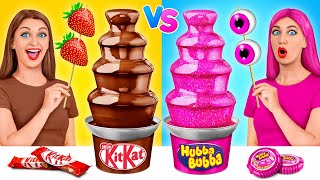 Chocolate Fountain Fondue Challenge 4 by Multi DO Challenge [upl. by Paryavi]