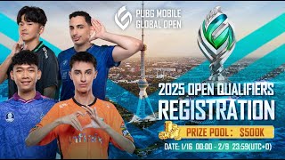 PUBG MOBILE  PMGO Open Registration [upl. by Droffats]