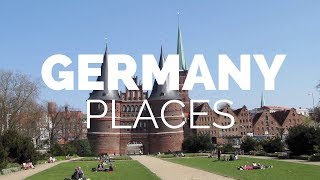 10 Best Places to Visit in Germany  Travel Video [upl. by Burgwell]