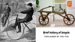 Bicycle brief history and timelineWho invented the bicycle [upl. by Leasim]