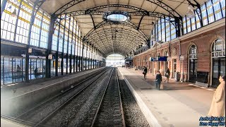 Train Cab Ride NL  Lelystad – Almere – Amsterdam RAI – Rotterdam CS  VIRM Intercity  Feb 2018 [upl. by Cimah]