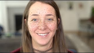 Making Fake Freckles WORK For Me [upl. by Laehcimaj]