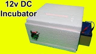 incubator for chicken eggs  12v incubator  manual incubator [upl. by Anahahs862]