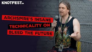 Archspire on the technicality of Bleed the Future and being able to tour the record [upl. by Pelagia]