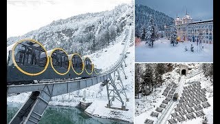 Worlds steepest funicular railway to open in Switzerland [upl. by Mirielle327]