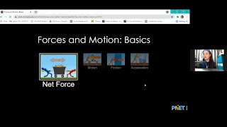 PhET Interactive Simulations Force and Motion Basics Tutorial [upl. by Chaim]