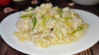 Салат с КУРИЦЕЙ АНАНАСАМИ и сыром Простой и вкусный салат [upl. by Ennelram836]