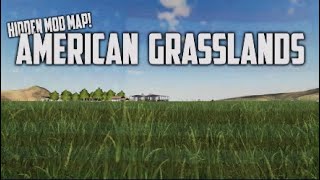 “AMERICAN GRASSLANDS” HIDDEN MOD MAP Farming Simulator 19 Review MAP TOUR FS19 [upl. by Laird]