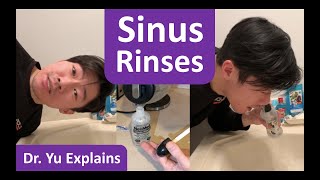 Dr Yu Explains How to Rinse Your Sinuses [upl. by Ehcnalb]