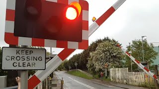 Two Trains Fast Alarm at Horsham Level Crossing West Sussex [upl. by Augusta]