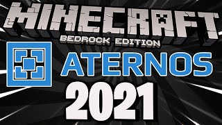 How to use Aternos for Minecraft Bedrock Edition Aternos Tutorials 2021 [upl. by Eerihs]