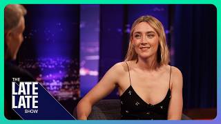 Saoirse Ronan The Outrun marriage learning lambing  Full Interview  The Late Late Show [upl. by Neira]