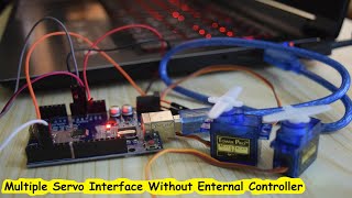 Interfacing Multiple Servo Motors To Arduino Without Any External Controller  Code Explained [upl. by Lenni150]