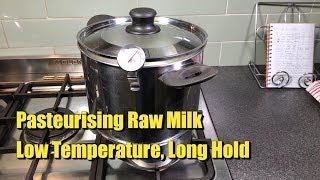 How to Pasteurise Raw Milk at Home for Cheese Making [upl. by Einegue246]