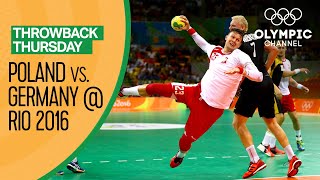 Poland vs Germany  Full Mens Handball Bronze Medal Match  Throwback Thursday [upl. by Duffie]