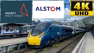 Avanti West Coast Manchester to London Euston Alstom British Rail Class 390 Pendolino 390134 [upl. by Delaryd]