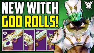 Destiny 2 NEW Witch Weapons PVE God Roll Guide amp How To Farm Them [upl. by Art]