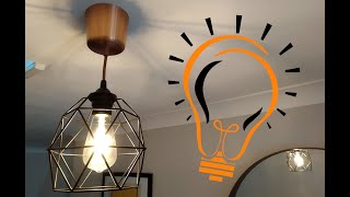 Install a Light Fitting  IKEA Hemma [upl. by Melisse]