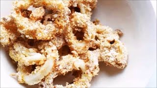 Salt amp Pepper Air fryer Calamari [upl. by Atilol]