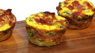 Mini Breakfast Souffles  Lynns Recipes [upl. by Marquita128]