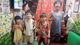 VIRAL NGAYON CENTENO SIBLINGS  Sing we are the world [upl. by Mailli760]