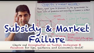 Y1 30 Subsidy and Market Failure [upl. by Fletch]