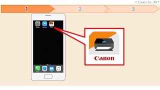 Enabling printing from a smartphone iOS  12 TS3100 series  E3100 series [upl. by Kippar]