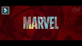 Filmora Marvel Cinematic Intro Tutorial How To Edit With Filmora  ReactiveWave [upl. by Jenesia]