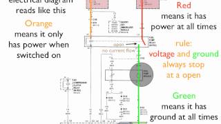 How to read an electrical diagram Lesson 1 [upl. by Ringler322]