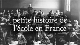 petite histoire de lécole en France [upl. by Foulk]