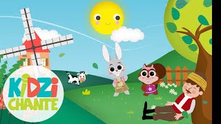 Meunier Tu Dors 😴 KIDZIGO  Chansons et Comptines pour enfants avec paroles en Français [upl. by Mercuri580]