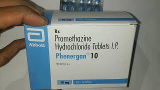 Phenergan 10 TabletsPromethazine Tablets [upl. by Tisha994]