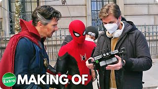 SpiderMan No Way Home Bloopers and Behind the scenes [upl. by Sacksen]