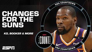 REAL CHANGES coming for the Suns 👀 Kevin Durant trade  Will Devin Booker WANT OUT⁉️  NBA Countdown [upl. by Geri]