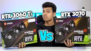 Budget GPU Battle 🔥 RTX 3060 Ti Vs RTX 3070 Gaming Comparison with Benchmarks [upl. by Elocan61]