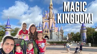 SPENDING OUR FIRST DAY  MAGIC KINGDOM  DISNEYWORLD IN ORLANDO FLORIDA [upl. by Nosidam]