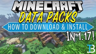 How To Download amp Install Data Packs in Minecraft 117 [upl. by Con29]