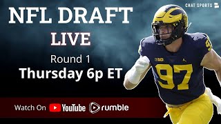 NFL Draft 2022 Live  Round 1 [upl. by Ahsonek]