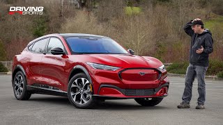 2021 Ford Mustang MachE AWD Electric Reviewed [upl. by Herminia]