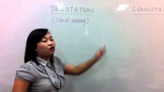 C2C Lesson  Meaning of Denotation Vs Connotation [upl. by Terrance991]